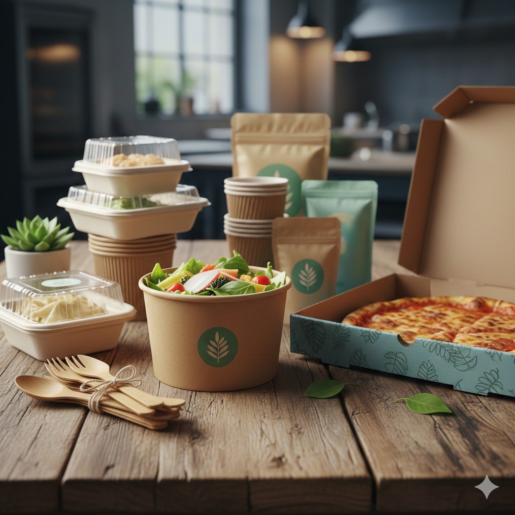 The Cloud Kitchen Guide to Eco-Friendly Packaging - Naturomate Blog