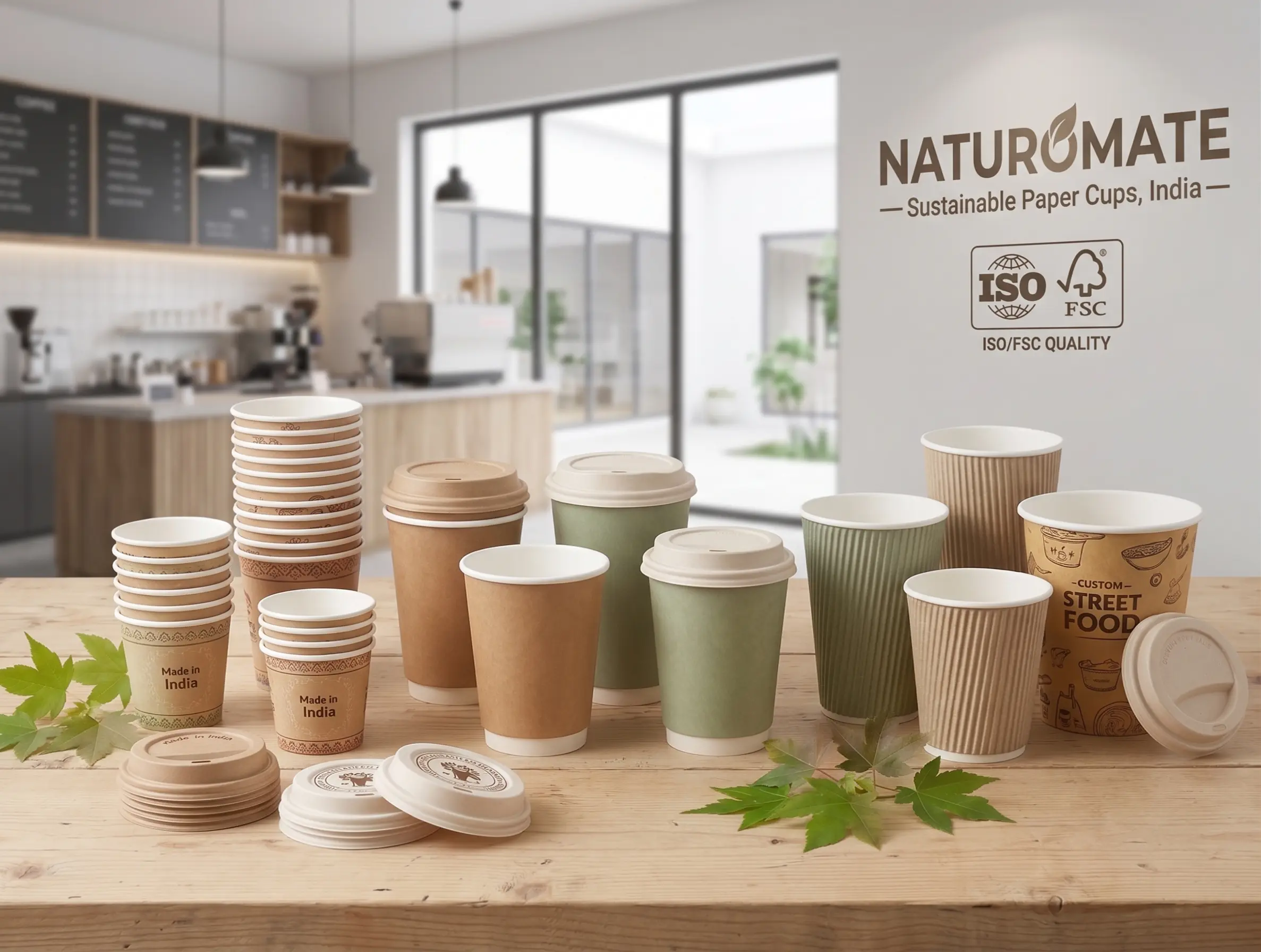 Paper Cup Manufacturer in India: Sourcing High-Quality, Sustainable Beverage Packaging - Naturomate Green Talk