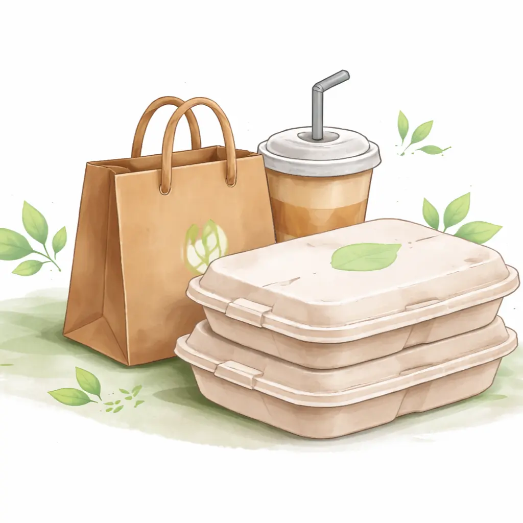 Eco-Friendly Tableware Combo Pack