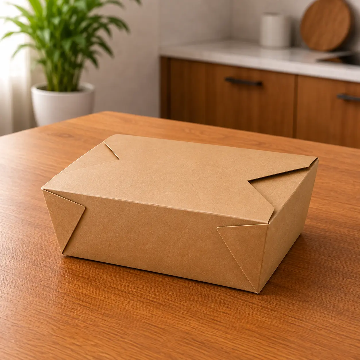 Paper Food Box - Naturomate Bagasse Tableware