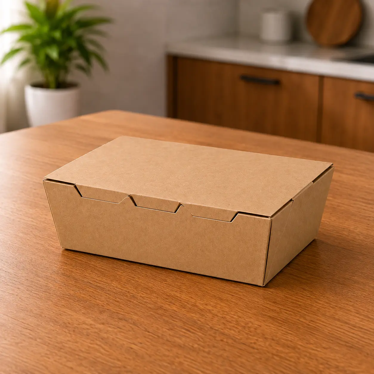 Paper Meal Box - Naturomate Bagasse Tableware