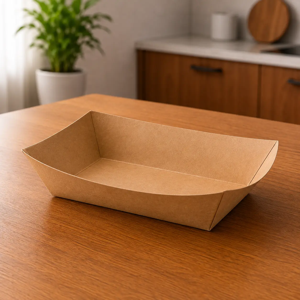 Paper Tray - Naturomate Bagasse Tableware