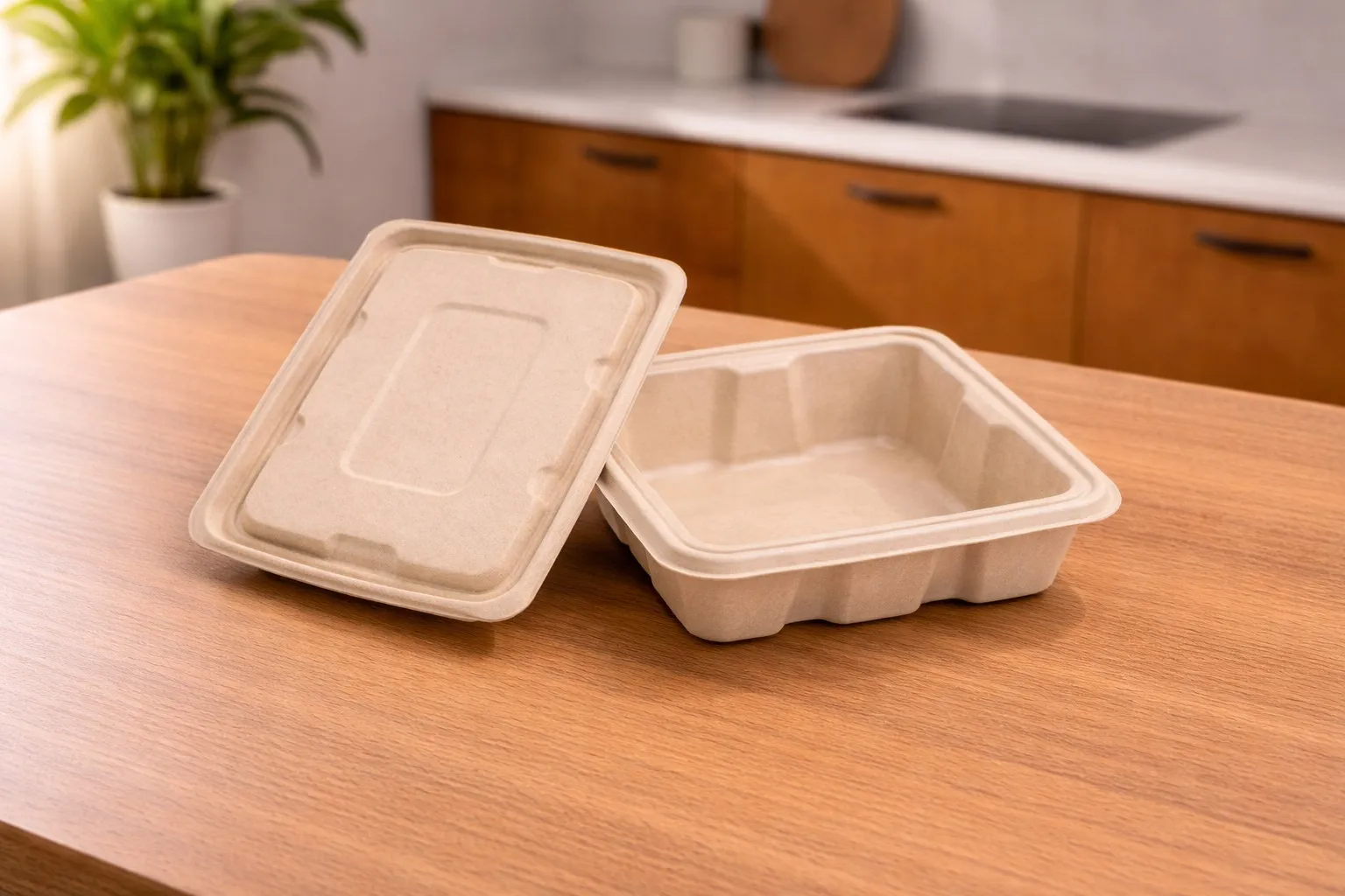 Bagasse Food Takeaway Containers