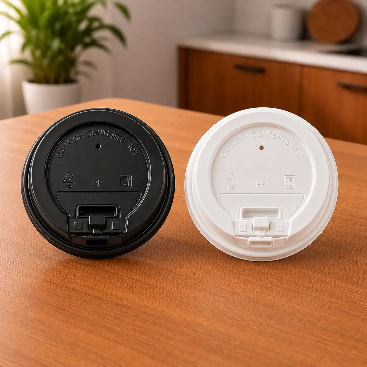 Lockable Slipper Lid - Naturomate Bagasse Tableware