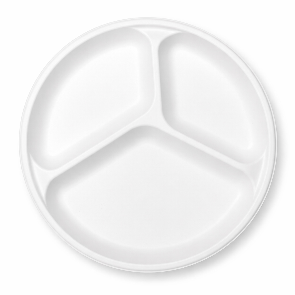 10 inch 3CP Round Plate