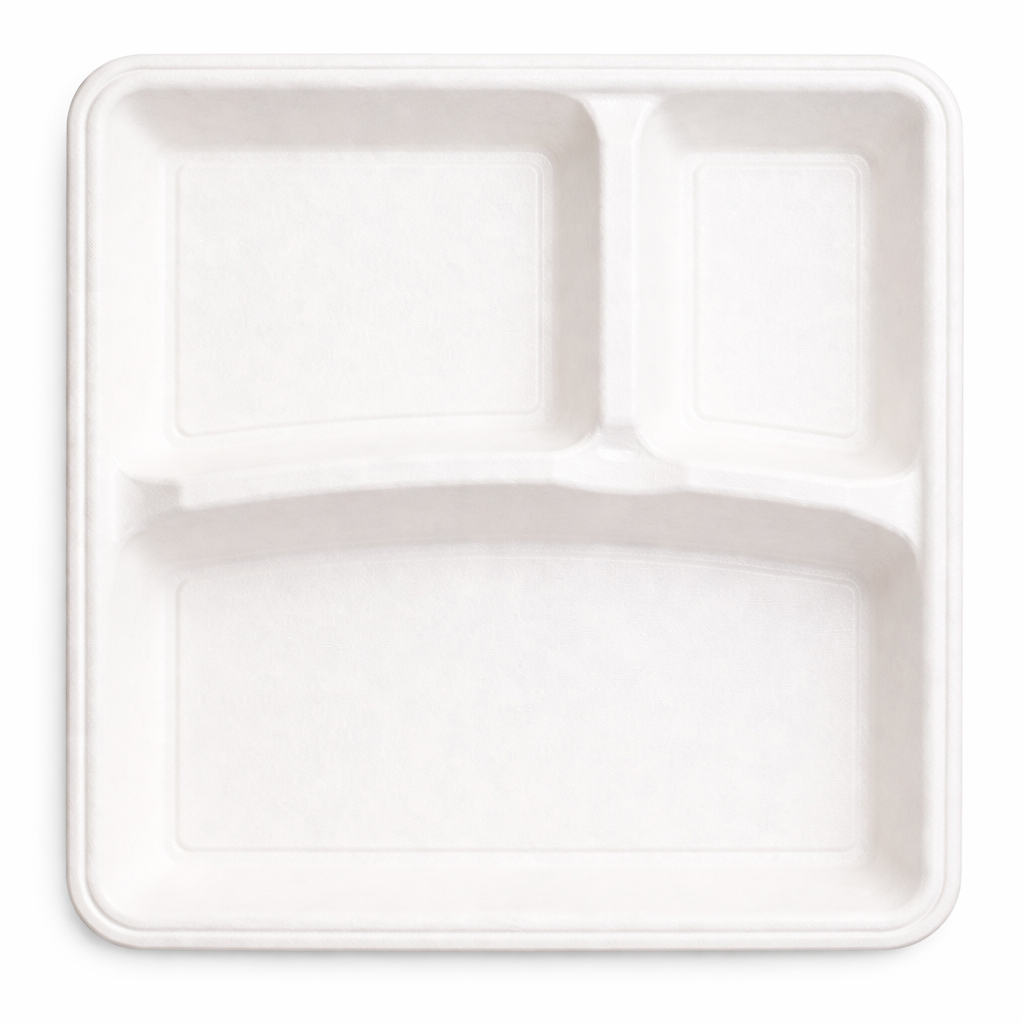10 inch 3CP Square Plate