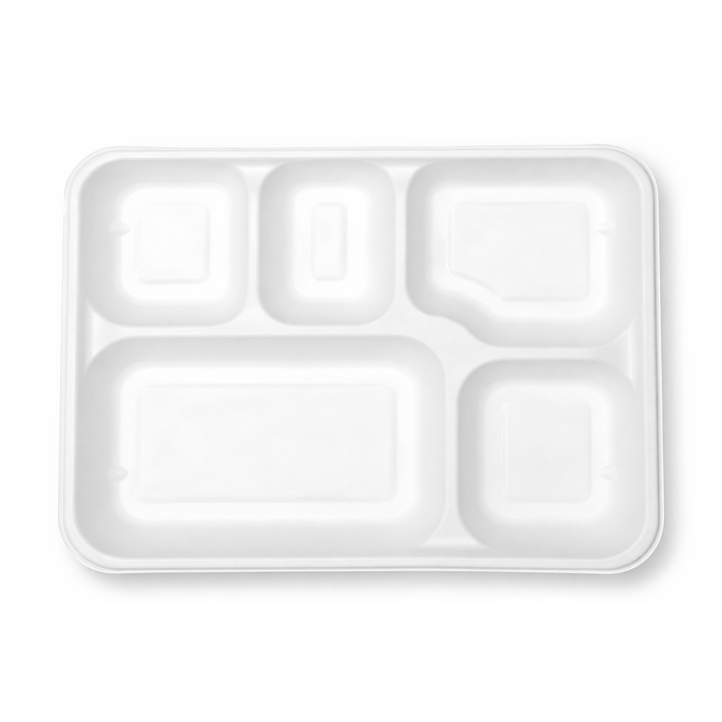 5 Compartment Meal Tray