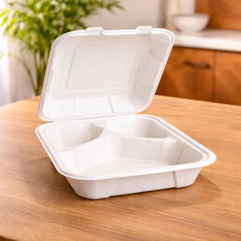 Bagasse Clamshells
